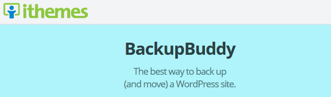 BackupBuddy WordPress Backup Plugin