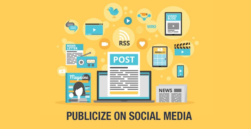 Publicize On Social Media Using WordPress Social Media Plugins